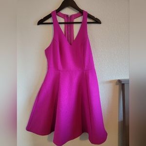 LAST CHANCE Red Dress Boutique Hot pink skater dress